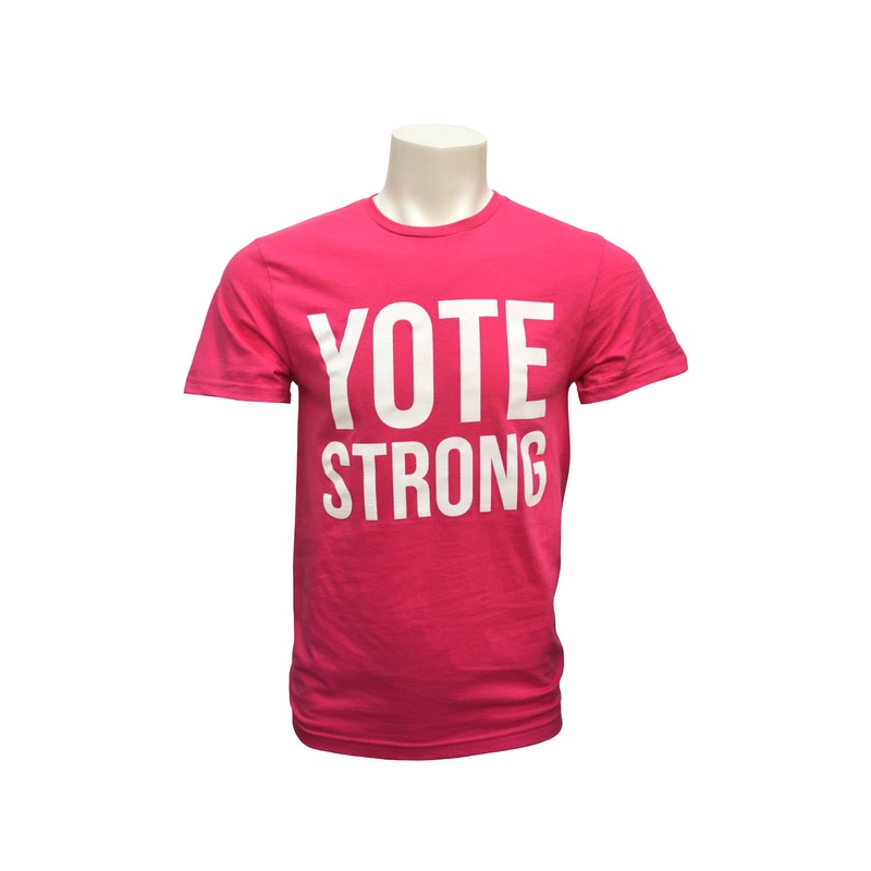 Pink Unisex Tee Yote Strong SM