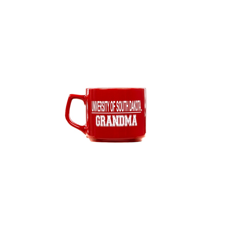 Red/White Ceramic Mug USD Grandma