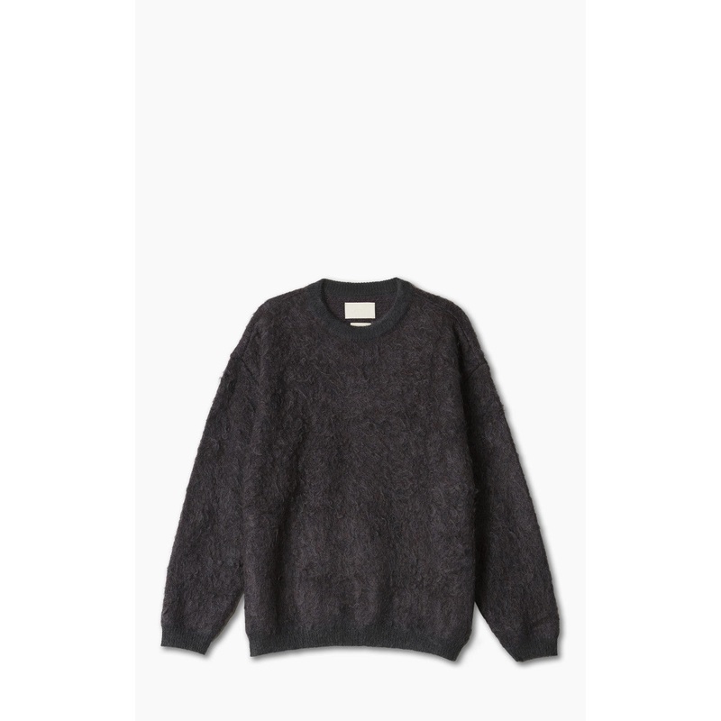 Yoke Kid Mohair Sweater Black M