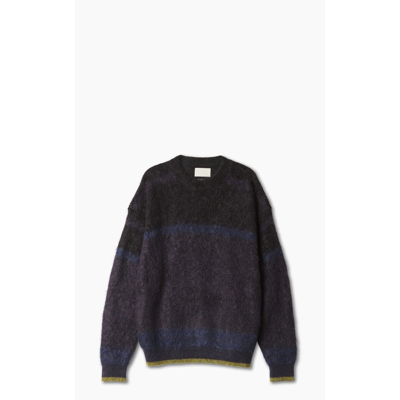Yoke Kid Mohair Sweater Dark Navy M