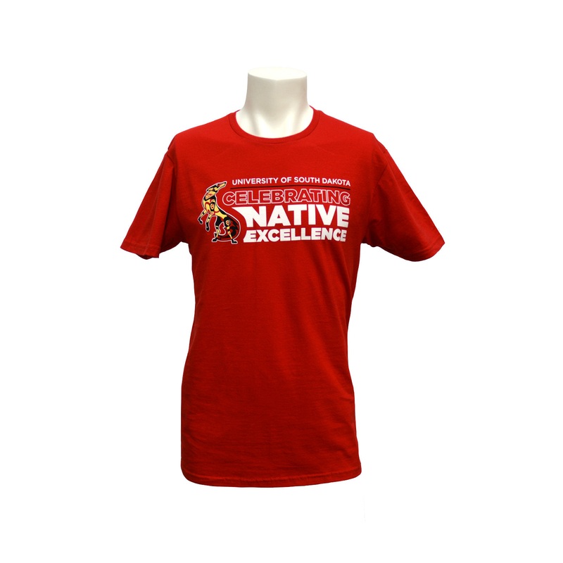 Celebrating Native American Excellence Red Short Sleeve Tee SM