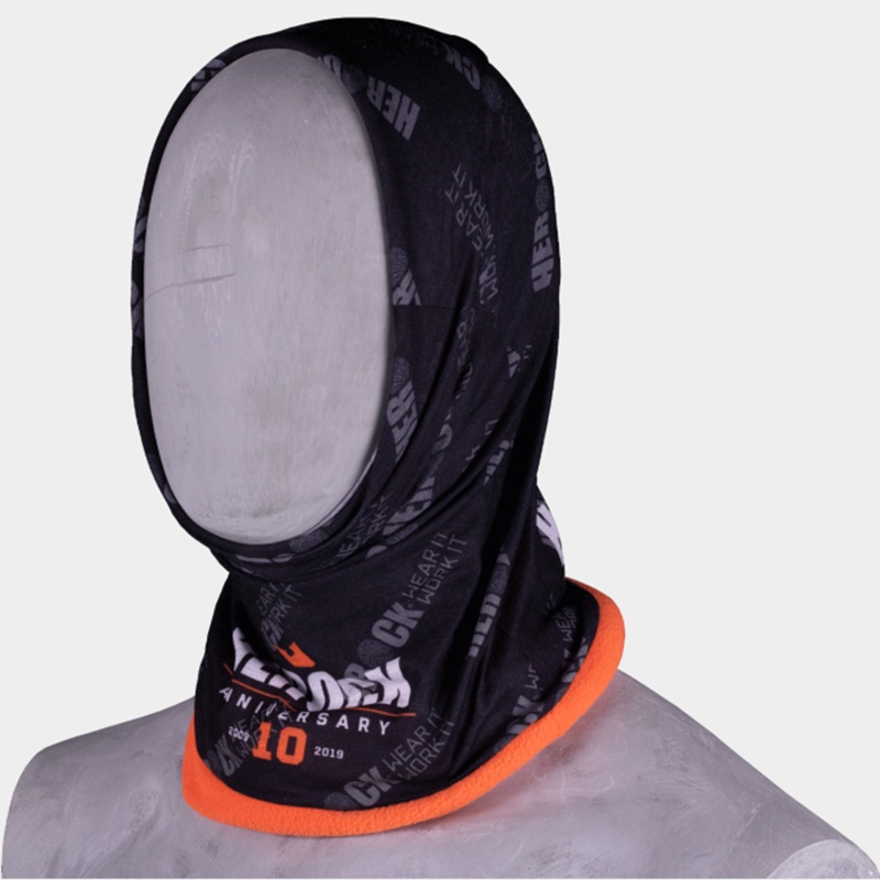 Herock Hako Fleece Neck Gaiter Snood Black One Size