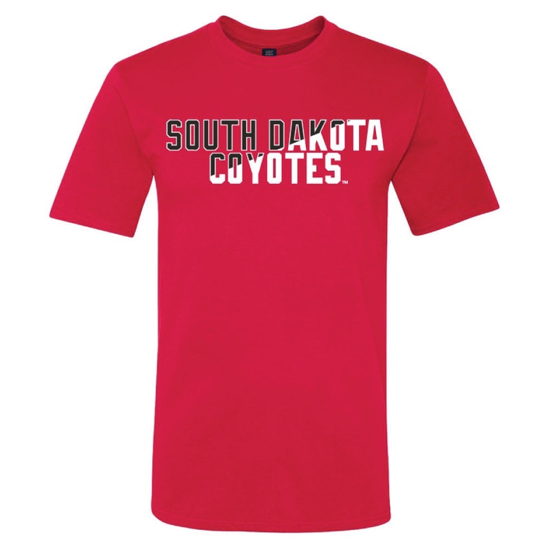 MV Yote Life Unisex Red Tee with White/Black SD Coyotes SM