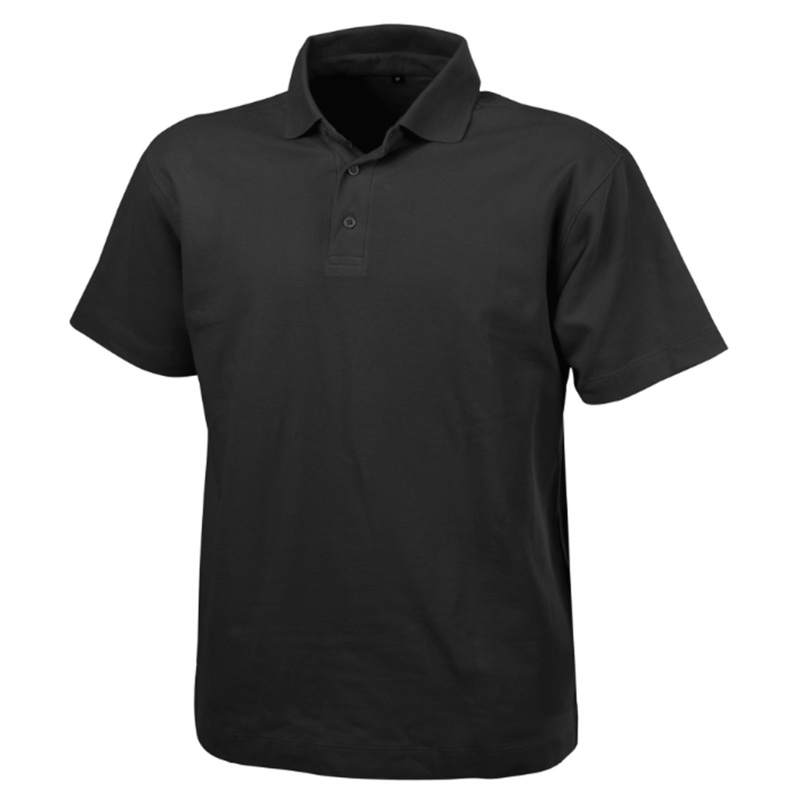 DASSY Leon 710003 Polo Work Shirt Various Colours BLACK 2XL