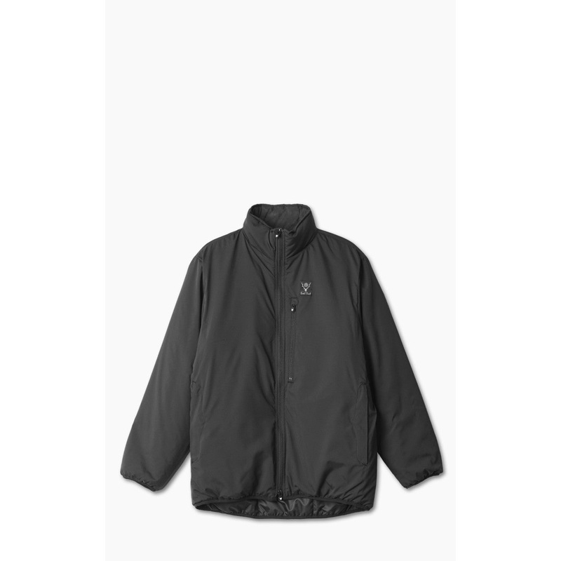 South2 West8 Insulator Jacket Poly Peach Skin B-Black S