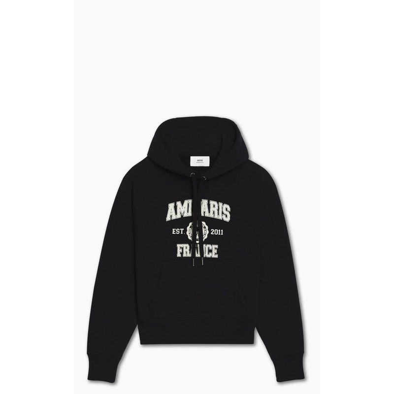 AMI Paris Ami Paris FR Hoodie Black S
