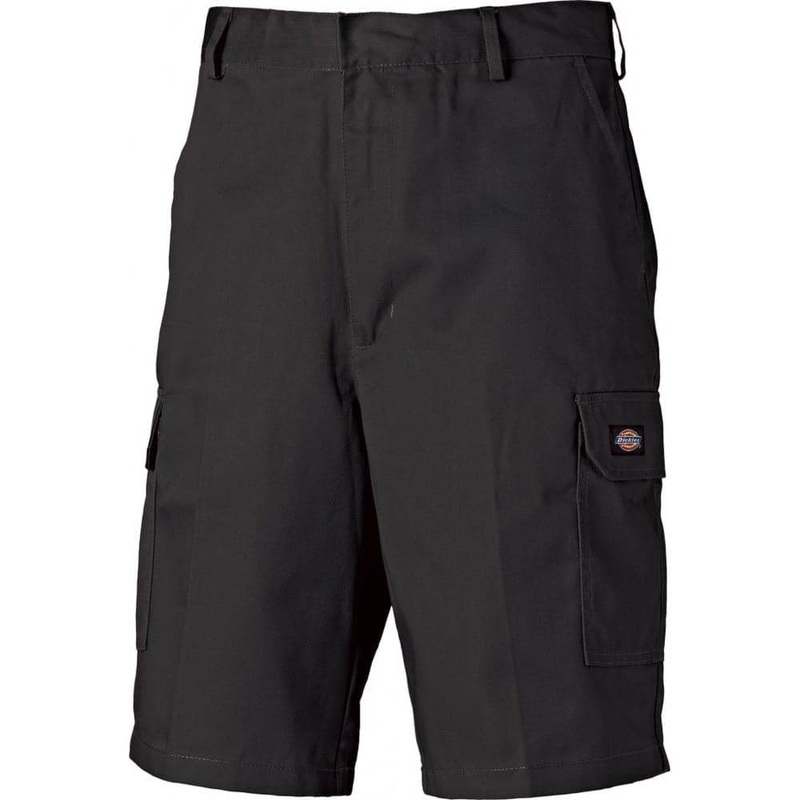 Dickies WD834 Redhawk Cargo Combat Work Shorts Various Colours Black 30″ Waist
