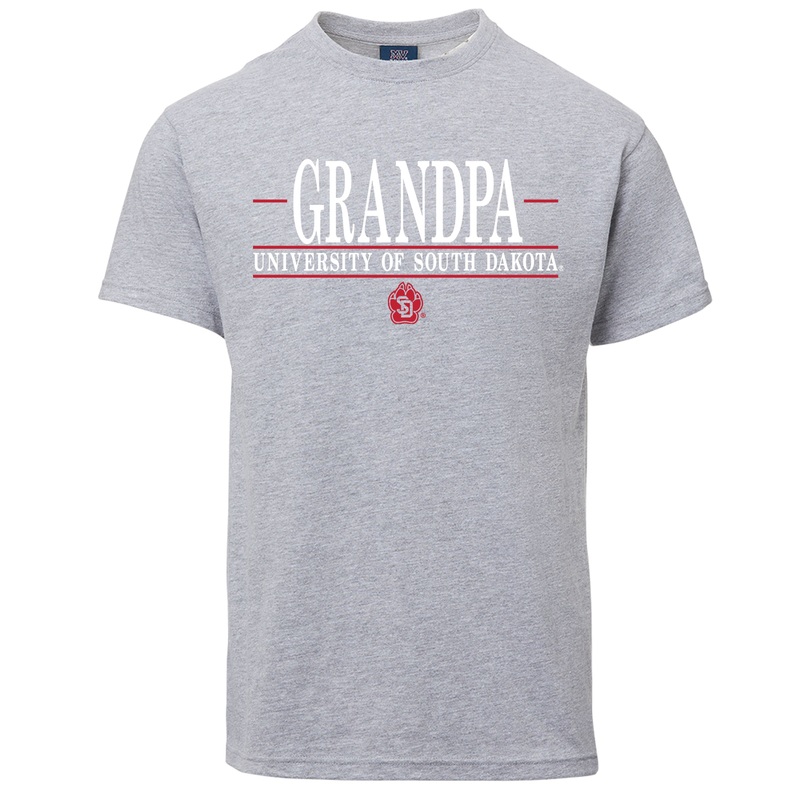 MV USD Grandpa Bar Logo SD Paw Heather Tee SM