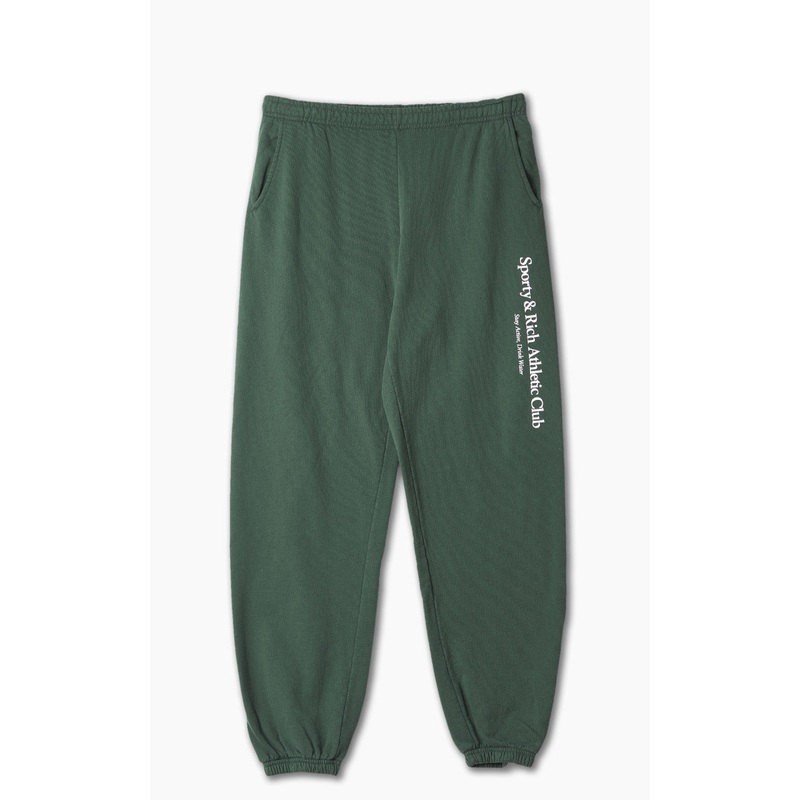 Sporty & Rich Athletic Club Sweatpant Forest XS