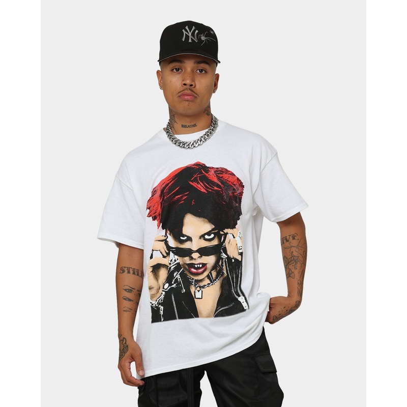 YUNGBLUD Life On Mars Tour Vintage T-Shirt White S