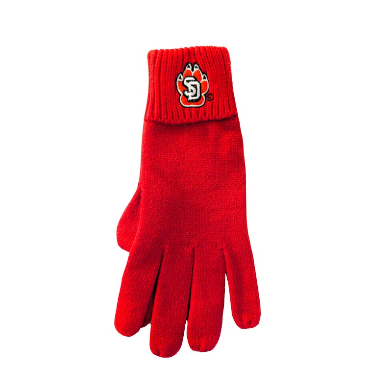 Zoozatz Red Knit Glove