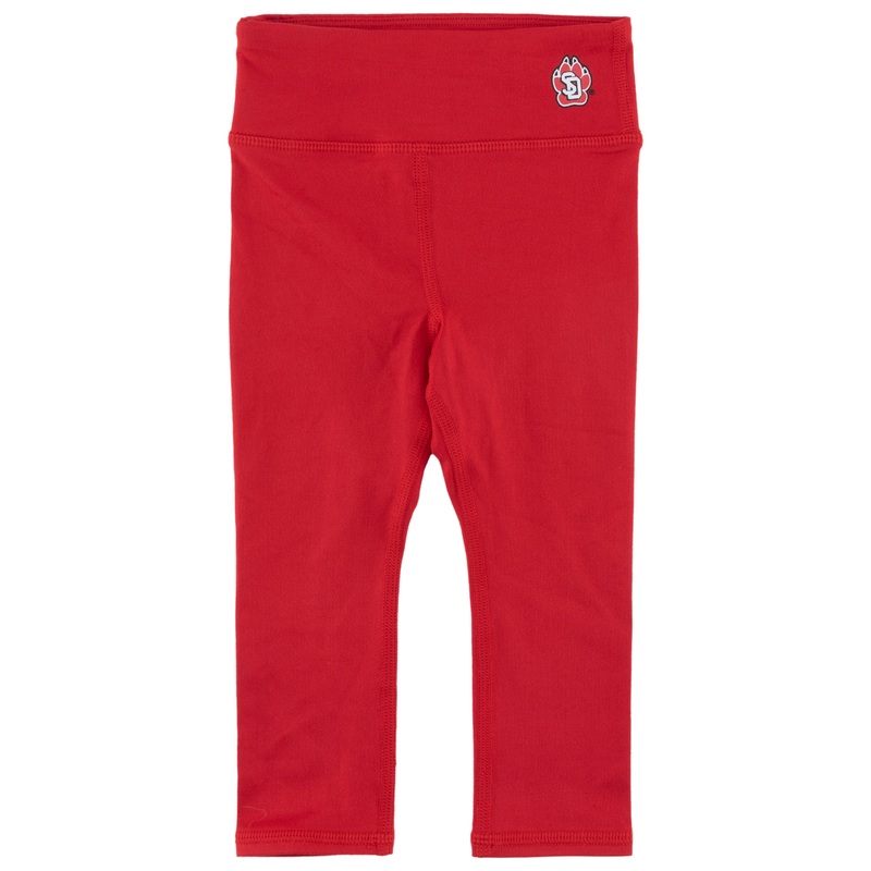 Zoozatz Toddler Red Leggings 2T