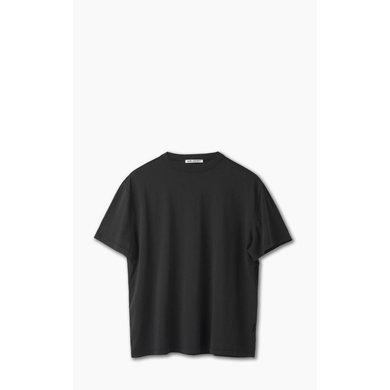 Our Legacy New Box T-Shirt Clean Jersey Black 46