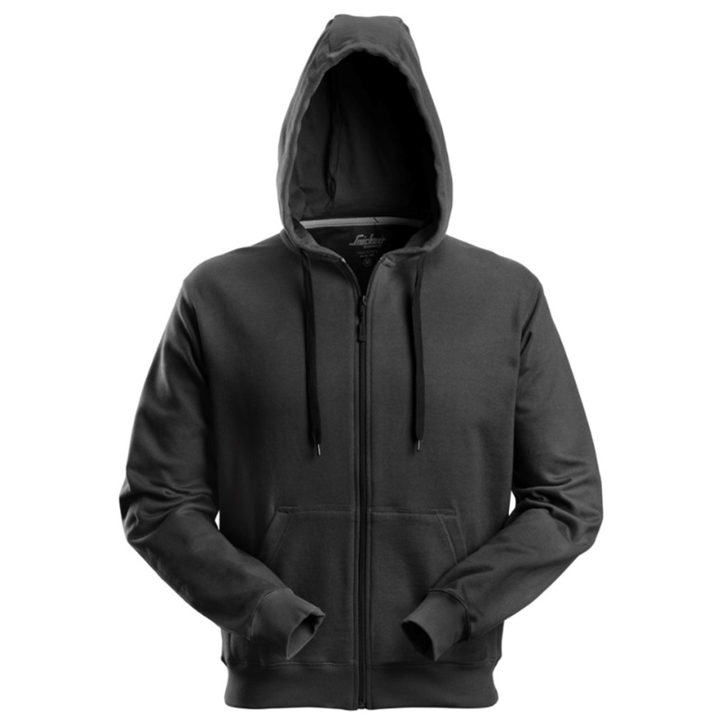 Snickers 2801 Full Zip Soft Lining Hoodie Various Colours Black 2XL