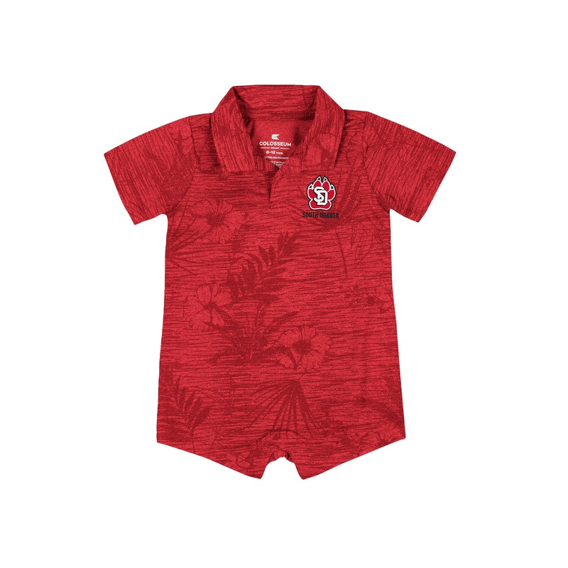 2025 Colosseum Infant Red Fern Romper 0-3