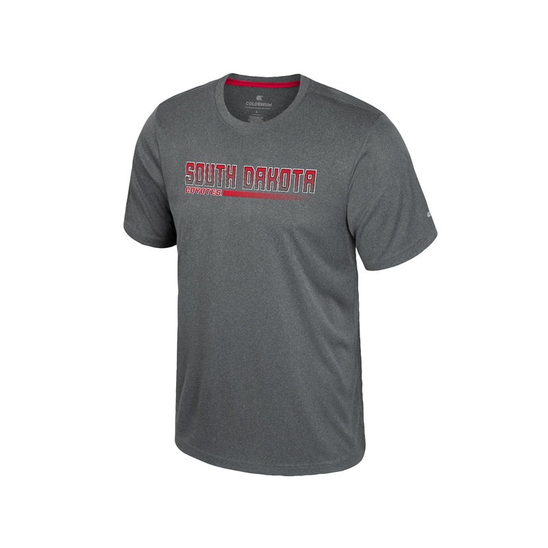 2025 Colosseum Men’s Physics Short-Sleeve Heather Gray Tee SM