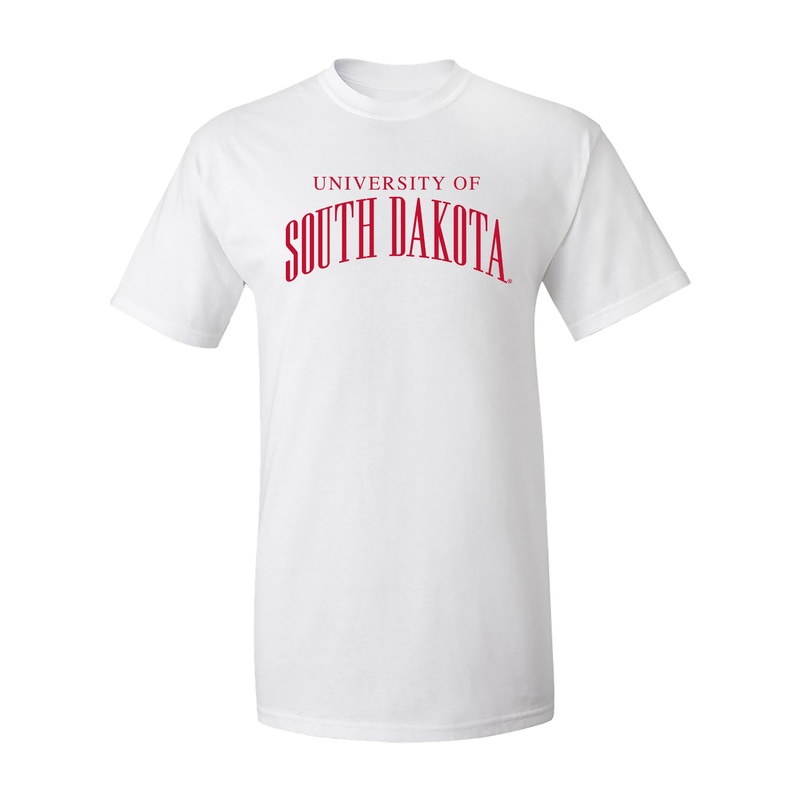 2025 Yote Life White University of South Dakota in Red SM