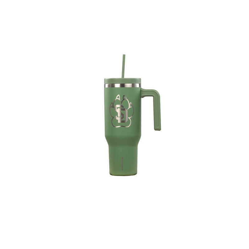 40 oz. Hydrapeak Voyager with Straw Black