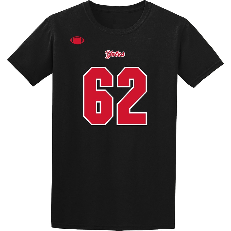 College House Black Jersey Tee Shirt SM