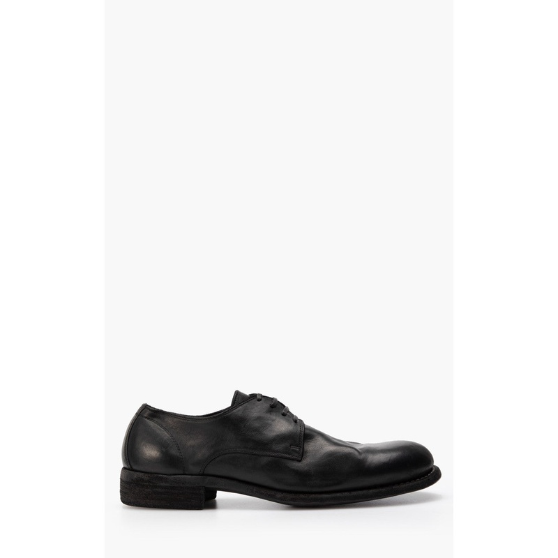 Guidi 992 Classic Derby Calf Full Grain Black 44