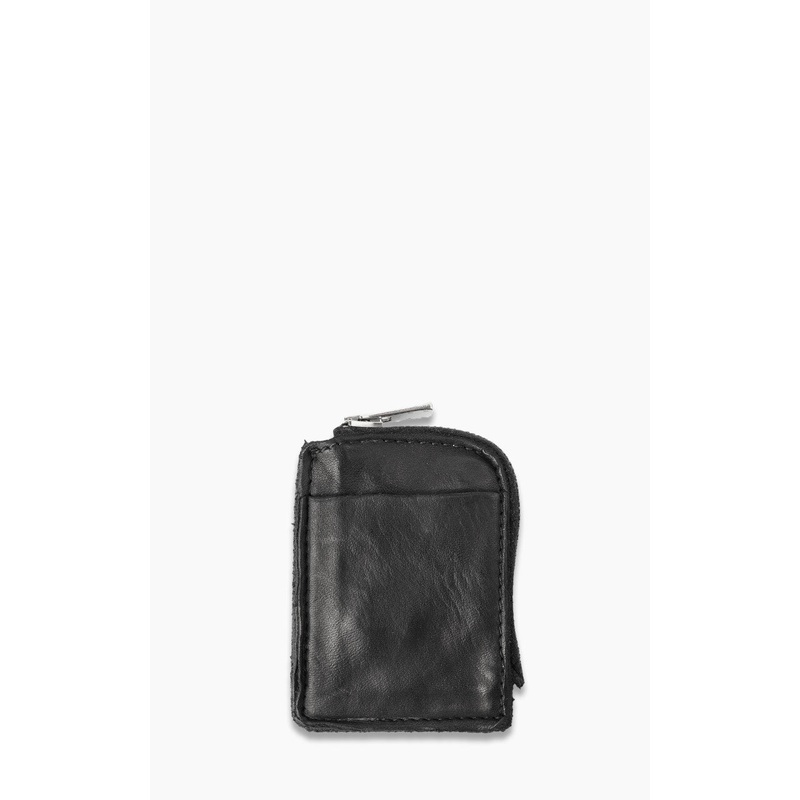 Guidi S02 Small Wallet Leather Soft Horse Full Grain Black
