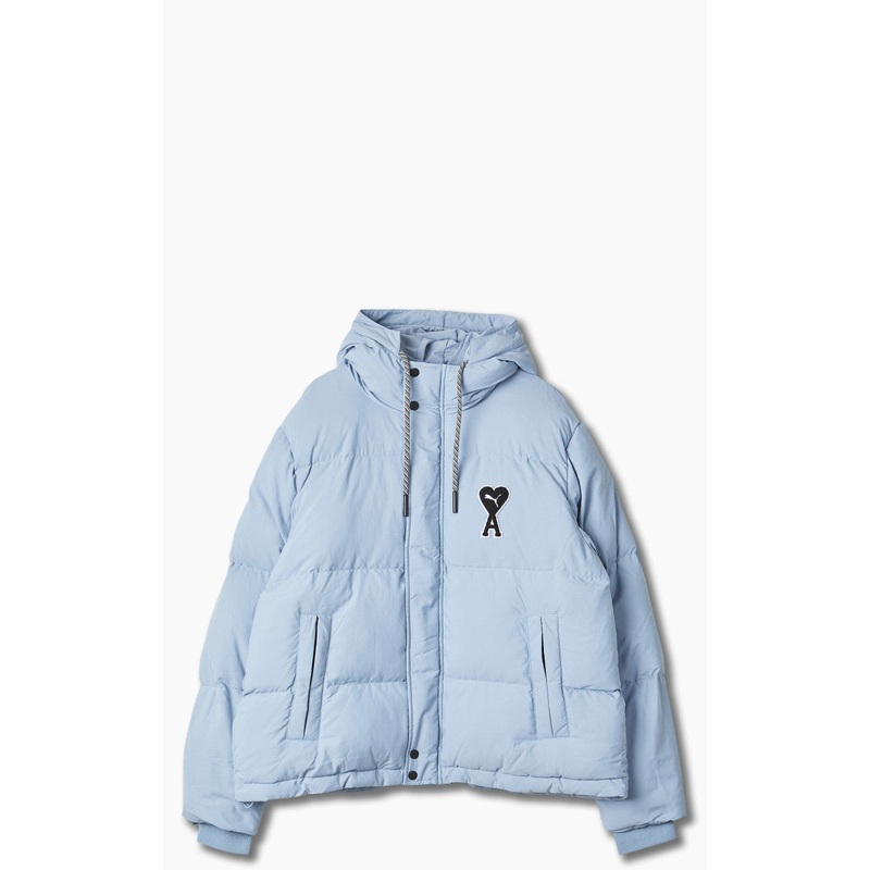 Puma x AMI Puffer Jacket Faded Denim XS