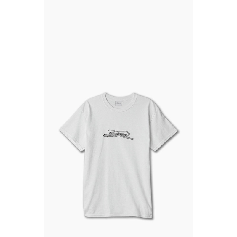 Sneeze Cat Tee White S