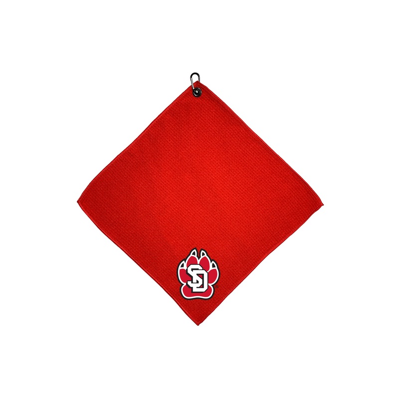 Team Golf Microfiber Red 15 x 15 Towel