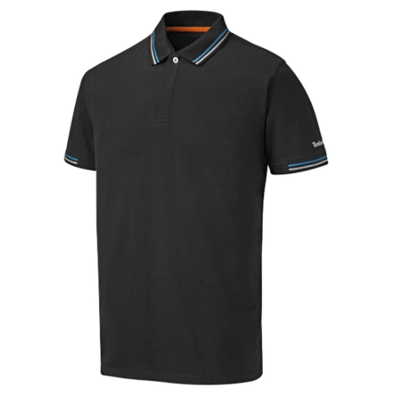 Timberland PRO Baseplate Polo Shirt Various Colours Black 2XL