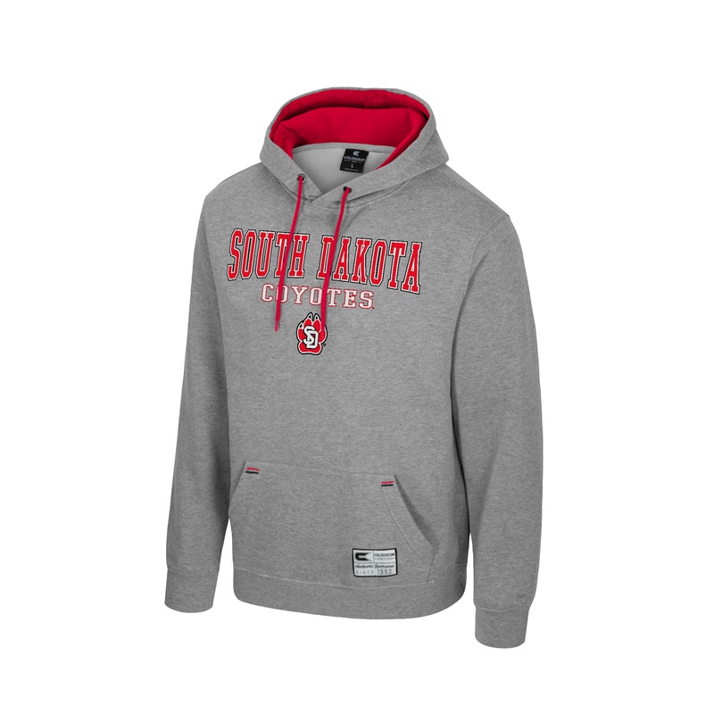 2025 Unisex Charlie Team Cotton/Poly Hoodie with Tackle Twill Design Red SM