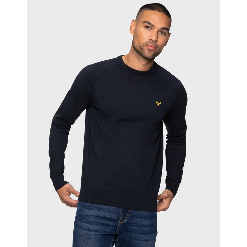 Navy Knitted Jumper Navy S