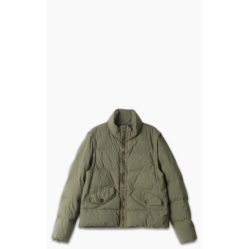 Ten C Austral Down Jacket Vest Olive 46/S