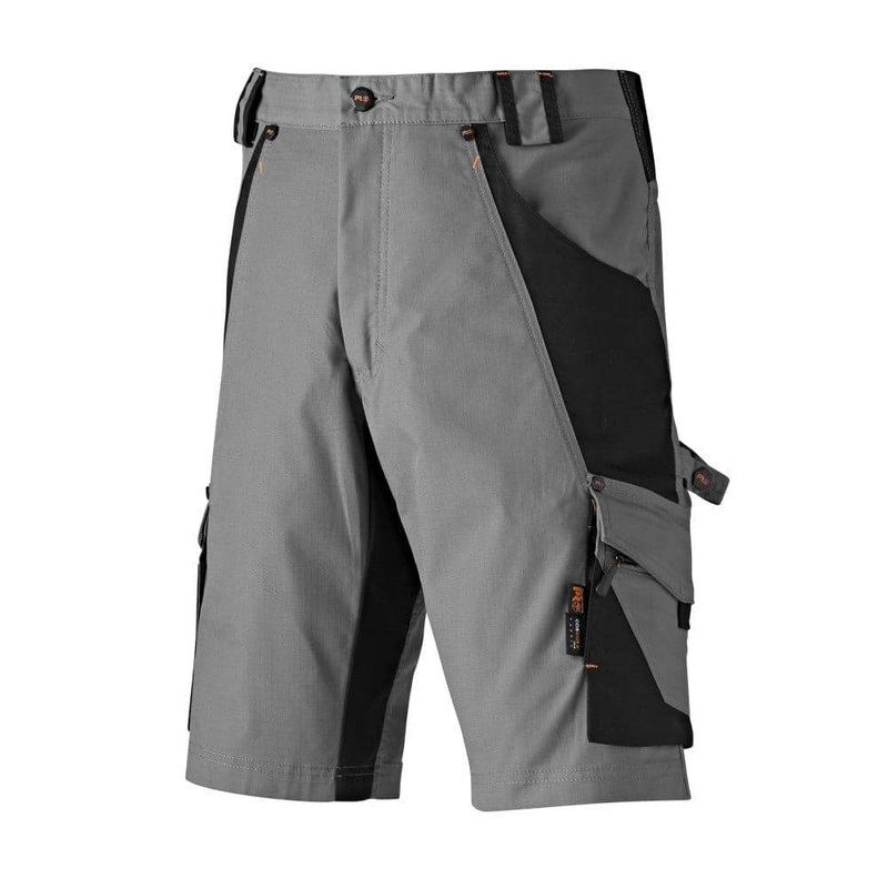 Timberland Pro Mens Interax Durable Hi Vis Work Shorts TB0A23C8 Black 28″ Waist