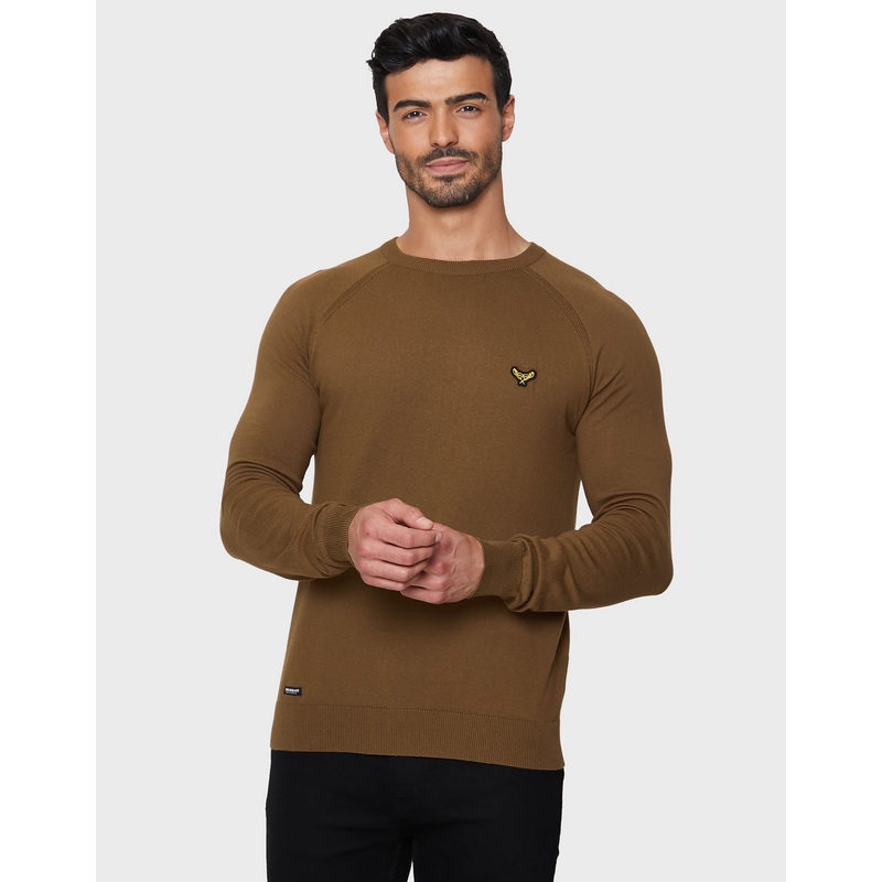 Toffee Brown Knitted Jumper Toffee Brown S