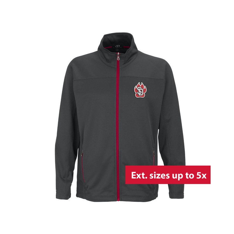 Vantage Brushed Back Micro-Fleece Full Zip Men’s Jacket MD