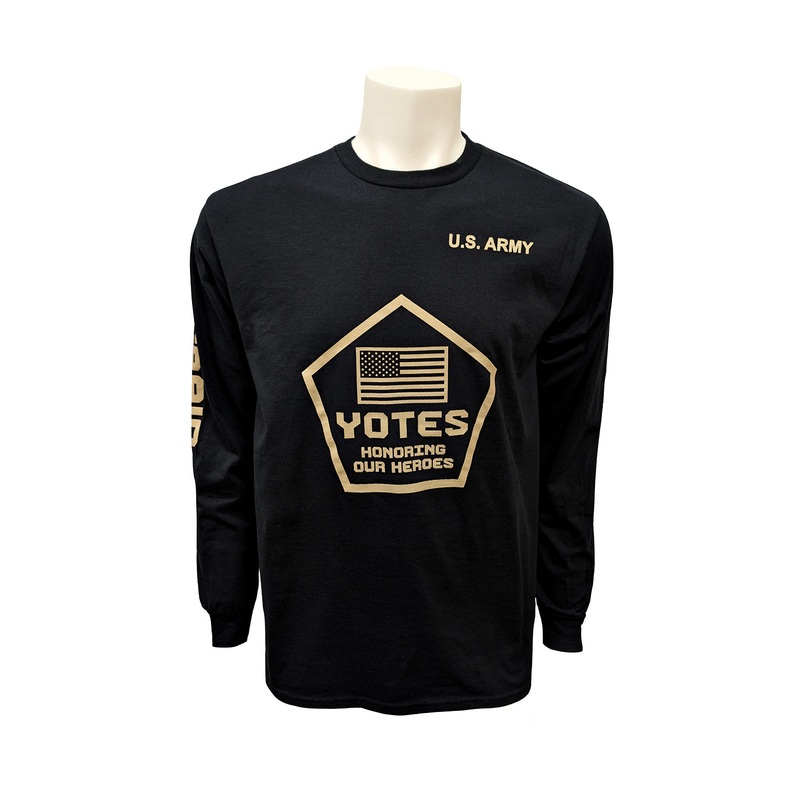 2025 Military Black Long-Sleeve Tee SM