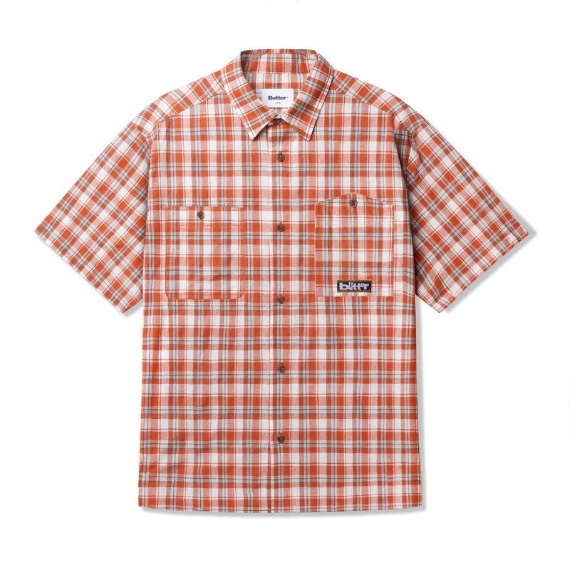 Asymmetrical S/S Shirt, Mandarin S