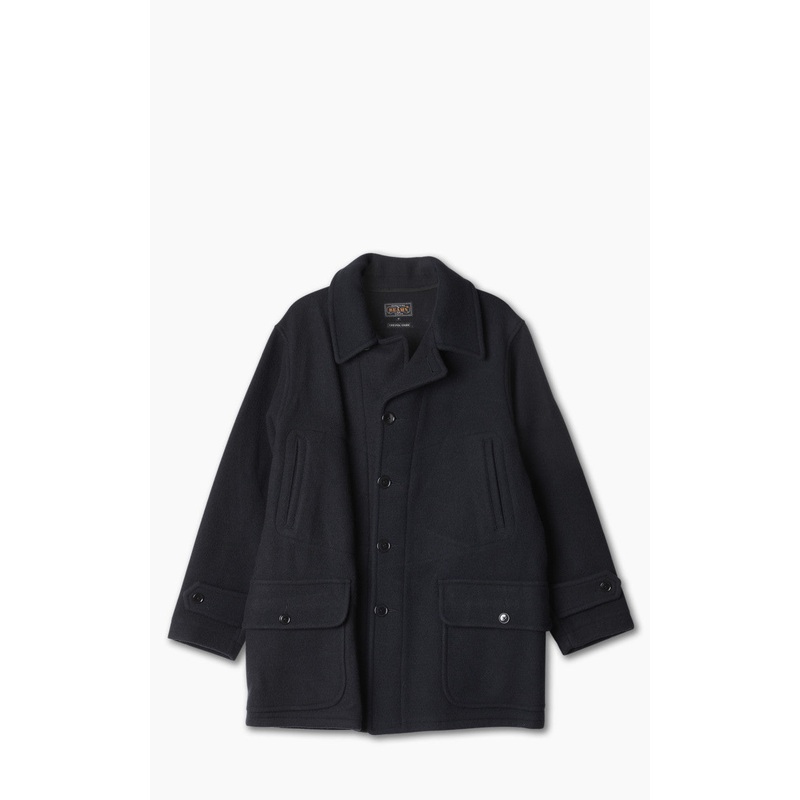 Beams Plus Hunting Coat Heavy Melton Navy M