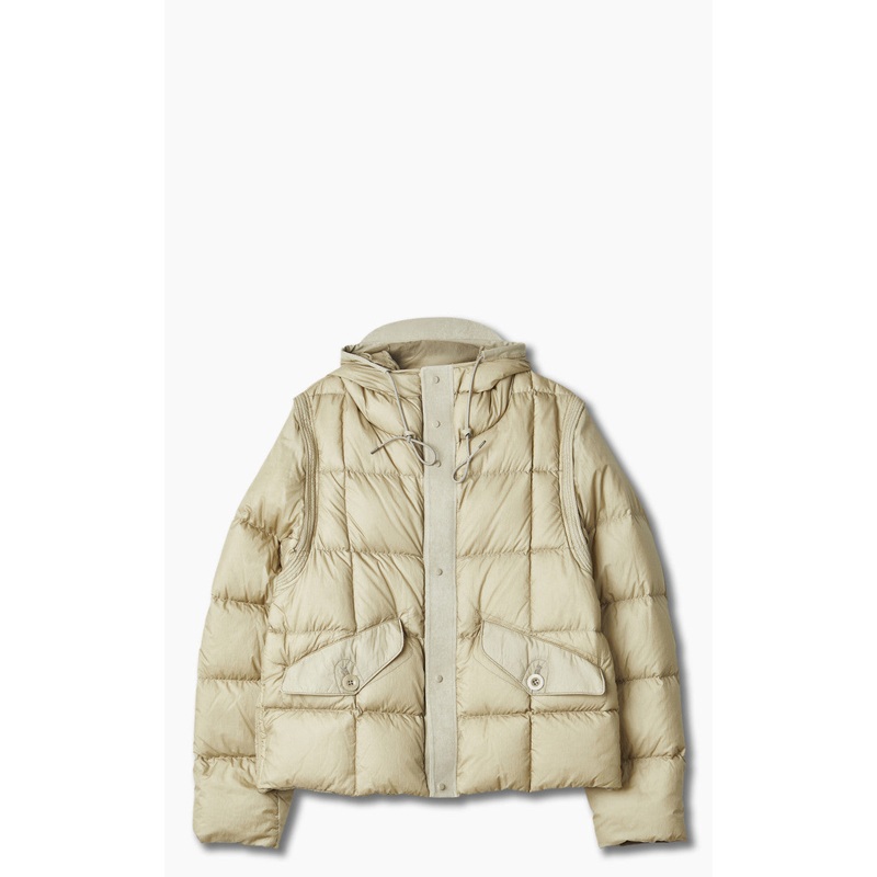 Ten C Hurricane Combo Down Anorak Chalk Shade 46/S