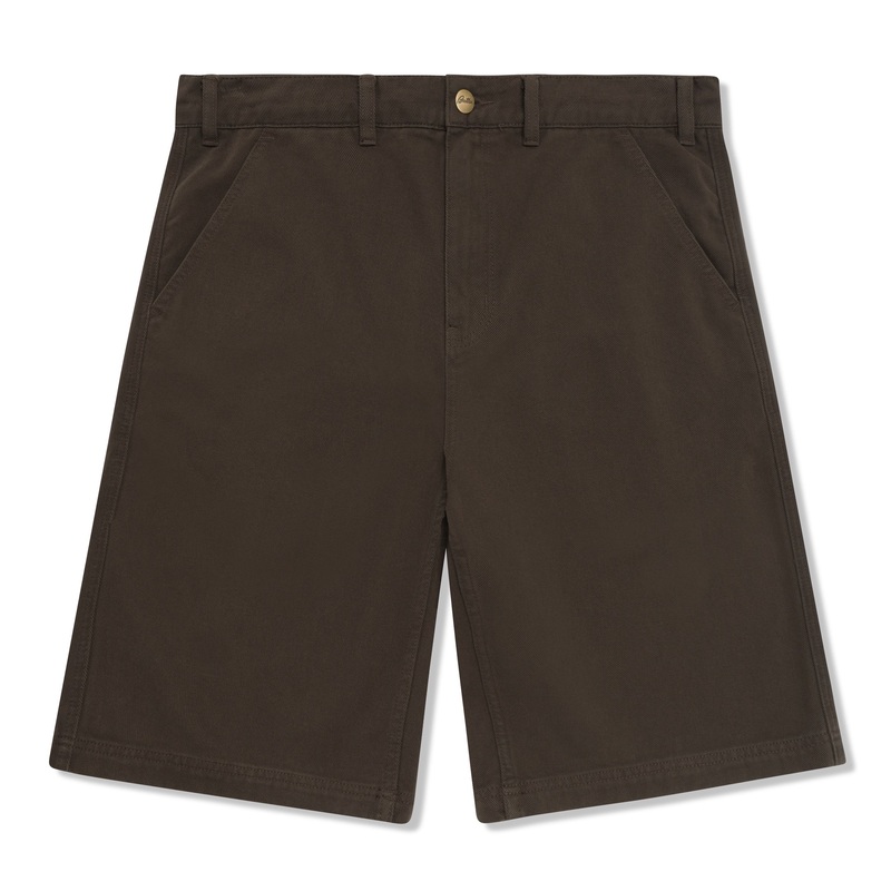 Work Shorts, Dark Brown 28″