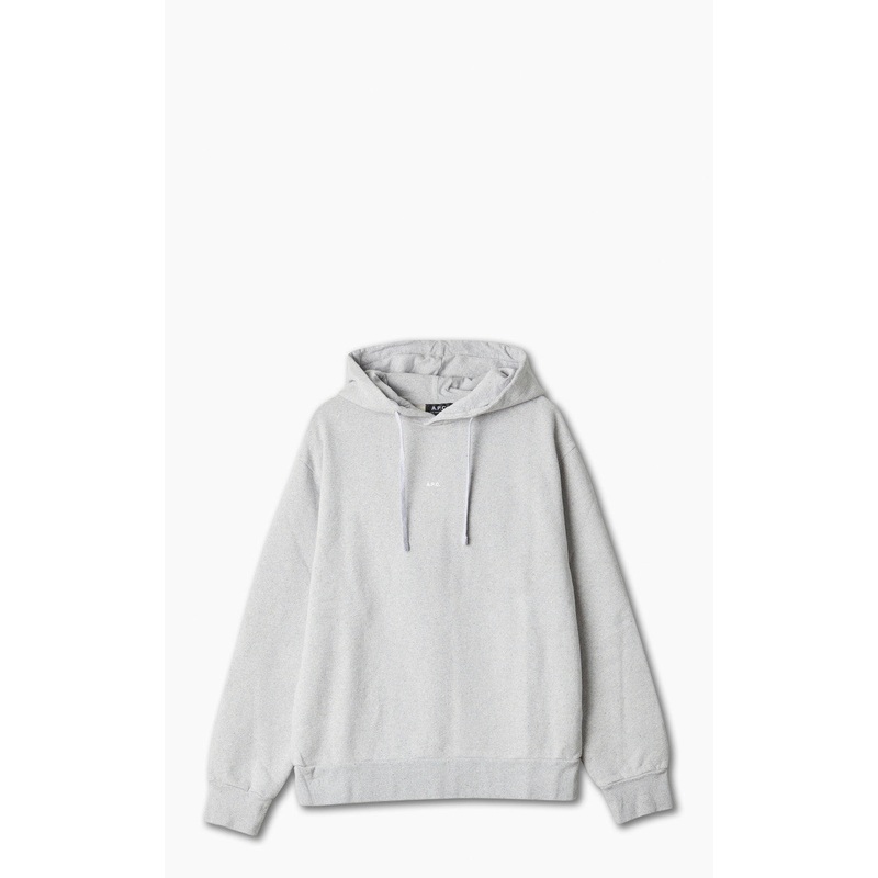 A.P.C. Hoodie Larry Heather Grey M