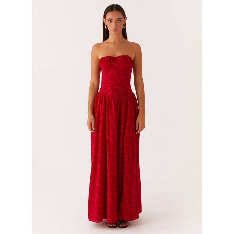 Adira Maxi Dress – Red Red US 0