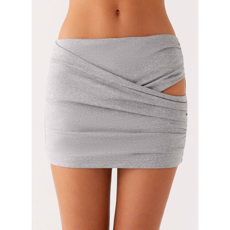 Amia Mini Skirt – Grey Marle Grey Marle US 0