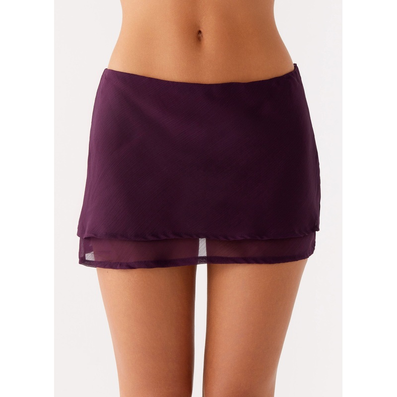 Caleb Mini Skirt – Plum Plum US 0