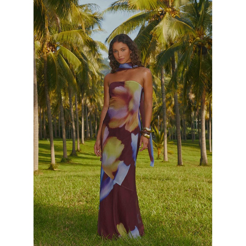 Under The Pagoda Maxi Dress – Dark Floral Dark Floral US 0