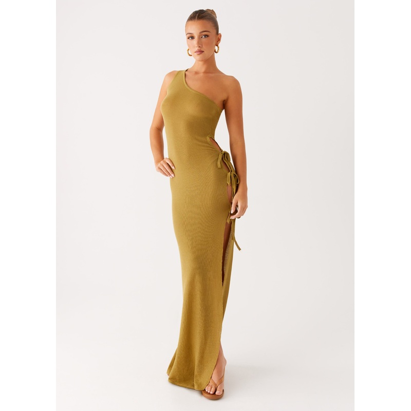 Zarnella Maxi Dress – Lime Lime XXS-XS