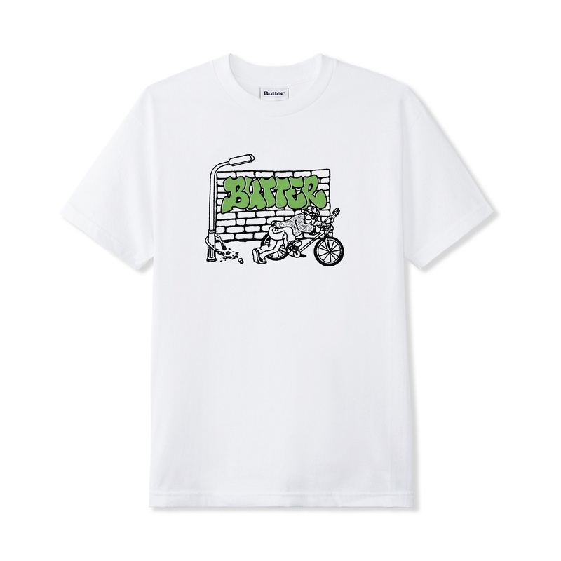 Bike Tee, White S