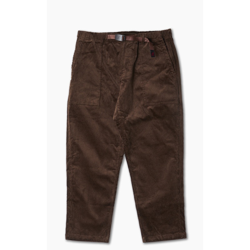 Gramicci Corduroy Loose Tapered Pants Dark Brown S