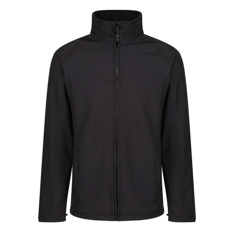 Regatta TRA642 Water-Repellent Softshell Jacket Various Colours Black 2XL