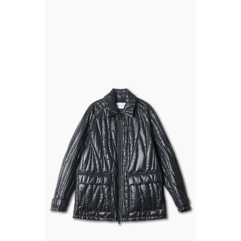 Trussardi Padded Nylon Jacket Black 46/S